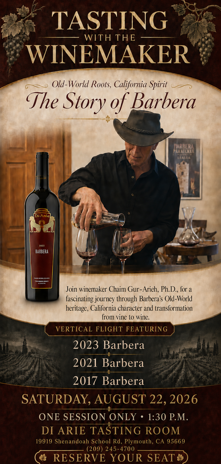 Tasting with the Winemaker